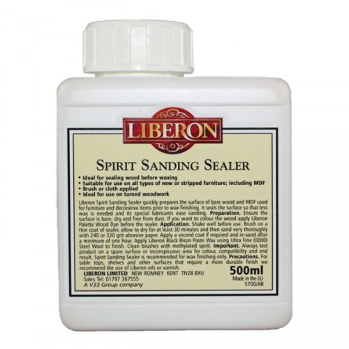 LIBERON SPIRIT SANDING SEALER 500ML