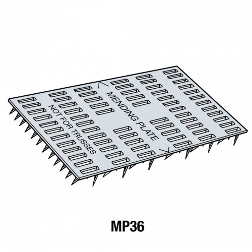 MENDING PLATE 75X150MM NOT SUITABLE FOR ROOF TRUSSES