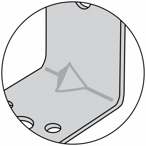 ADJUSTABLE ANGLE BRACKET 70X55X30MM