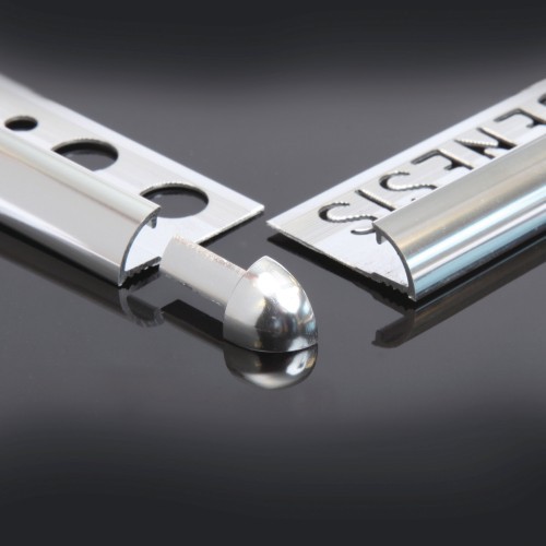 GENESIS PRO TRIM EXTERNAL CORNERS BRIGHT SILVER PACK OF 4 10MM