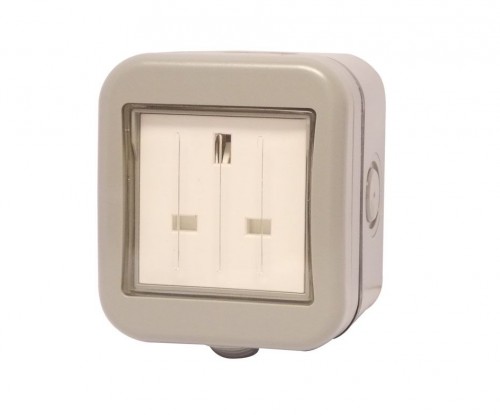 NEXUS 1G UNSWITCHED 13AMP SOCKET IP55