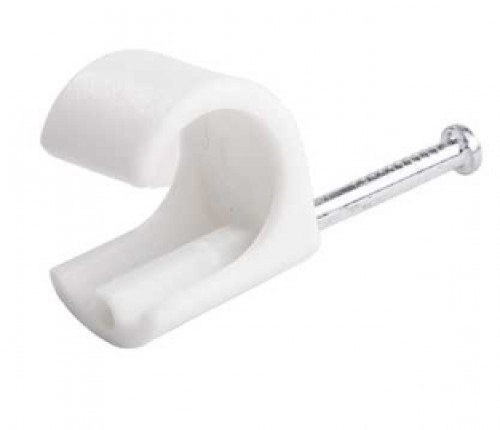 THORSMAN TCA10-14 ROUND CLIP WHITE BOX OF 100
