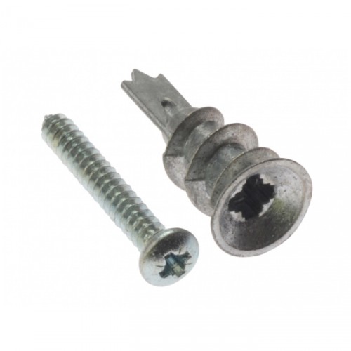 TWISTER 35MM METAL PLASTERBOARD FIXING ZINC PLATED