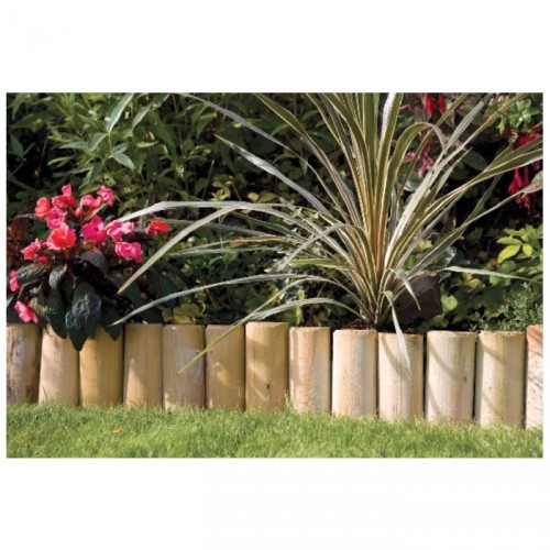 LOG EDGING ROLL 15CM