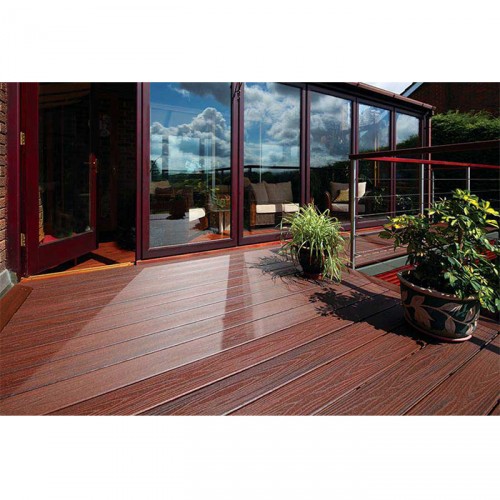 TREX TRANSCEND DECKBOARD 4.88M GROOVED 25X140MM LAVA ROCK