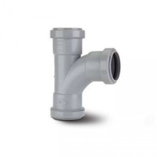 SWEPT TEE 40MM 91.25 DEG GREY