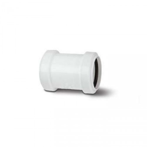 STRAIGHT COUPLING 40MM WHITE