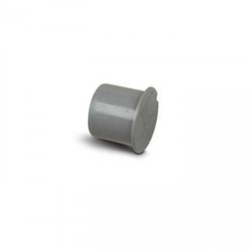 SOCKET PLUG 40MM GREY