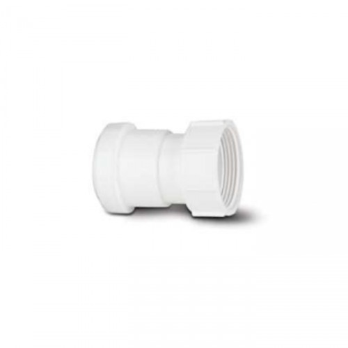 THREADED 40MM COUPLING (BSP FEMALE) WHITE