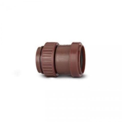 THREADED 40MM COUPLING (BSP FEMALE) BROWN