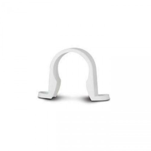 PIPE CLIP 40MM WHITE