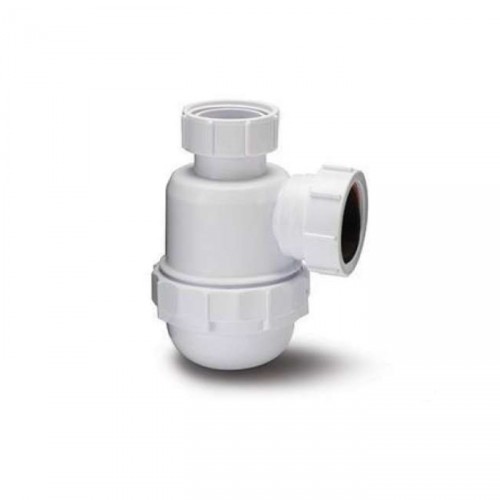 POLY BOTTLE TRAP WHITE WP38 38MM SEAL 40MM