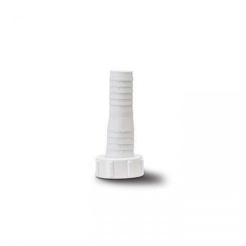 POLY HOSE PIPE CONNECTOR WHITE WT62 1" BSP