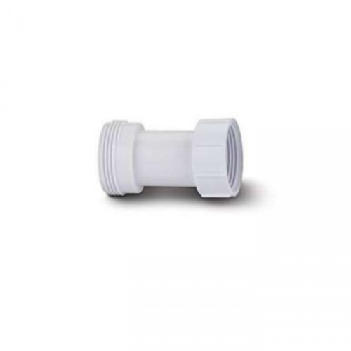 POLY WASTE TO TRAP CONNECTOR WHITE WTC2 32 TO 40MM