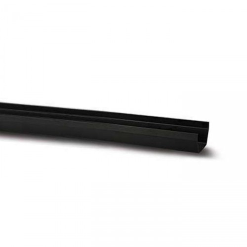 POLY SOVEREIGN GUTTER 4M BLACK RH701