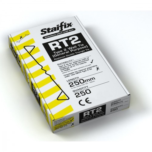 STAIFIX RT2 WALL TIES 225MM PACK OF 20
