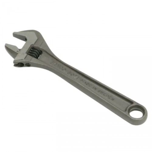 BAHCO BLACK ADJUSTABLE WRENCH 6" 