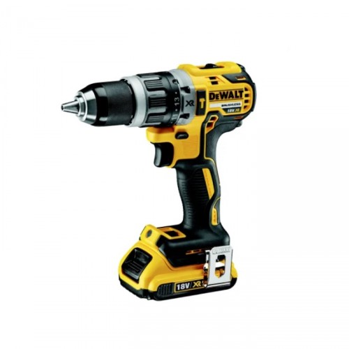 DEWALT BRUSHLESS COMBI DRILL 18V 2X2.0AH BATTERIES  