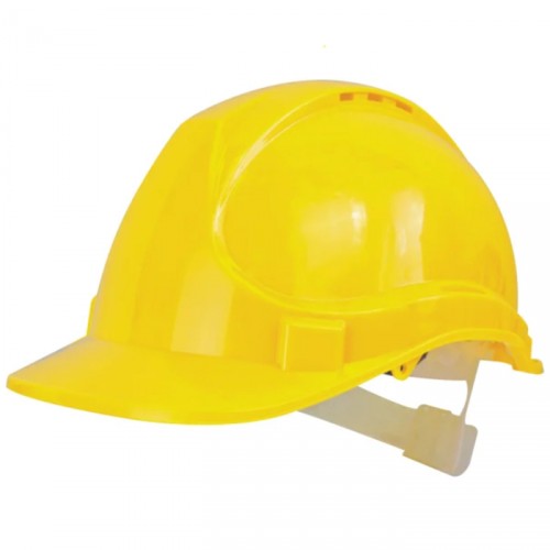 SCAN STANDARD INDUSTRIAL SAFETY HELMET YELLOW