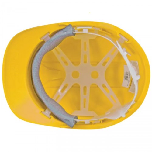 SCAN STANDARD INDUSTRIAL SAFETY HELMET YELLOW