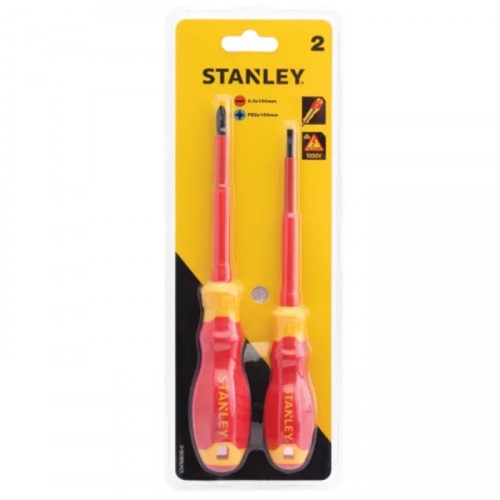 STANLEY SCREWDRIVER SET VDE 2PC PZ2/4.0