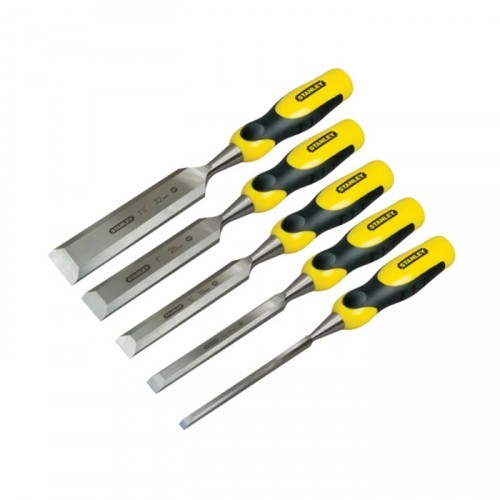 STANLEY DYNAGRIP STRIKE CAP CHISEL SET 5 PIECE