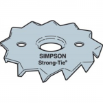 DOUBLE SIDED TIMBER CONNECTOR 50X16MM