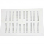 MAP WHITE PLASTIC HIT & MISS VENT 9 X 6