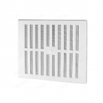 MAP WHITE PLASTIC HIT & MISS VENT 9 X 9 
