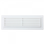 MAP WHITE PLASTIC LOUVRE VENT 6 X 3