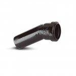 SOIL BOSS BEND 40MM 157.5 DEG BLACK