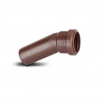 SOIL BOSS BEND 40MM 157.5 DEG BROWN