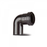 SWIVEL BEND 40MM 91.25 DEG BLACK