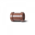 STRAIGHT COUPLING 40MM BROWN