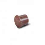 SOCKET PLUG 40MM BROWN