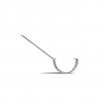 POLY HALF ROUND TOP RAFTER BRACKET GALVANISED RR110 112MM