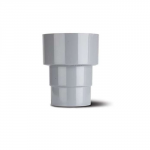 POLY PIPE CONNECTOR CI/AC GREY RR131 68MM