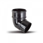POLY OFFSET BEND 112.5 DEG BLACK RR127 68MM