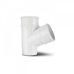 POLY BRANCH 112.5 DEG WHITE RR129 68MM