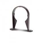 POLY PIPE BRACKET BLACK RM326 50MM