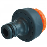 FAITHFULL PLASTIC TAP HOSE CONNECTOR 1/2" & 3/4"