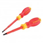 STANLEY SCREWDRIVER SET VDE 2PC PZ2/4.0