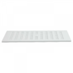 MAP WHITE PLASTIC HIT & MISS VENT 6 X 3