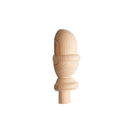 HALF ACORN NEWEL CAP
