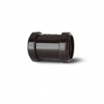 STRAIGHT COUPLING 40MM BLACK