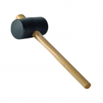 RUBBER MALLET BLACK 3"